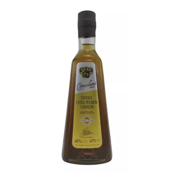 Cachaça Companheira Extra Premium 4 anos Carvalho 670ml