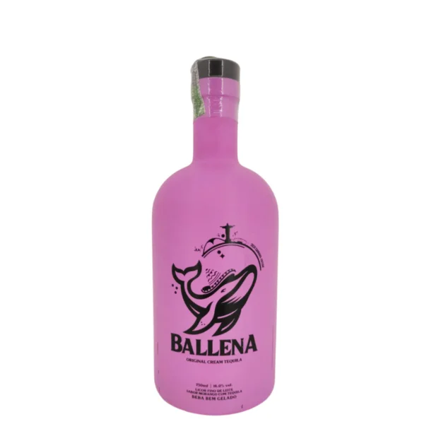 Licor Ballena Creme De Morango Com Tequila 750ml