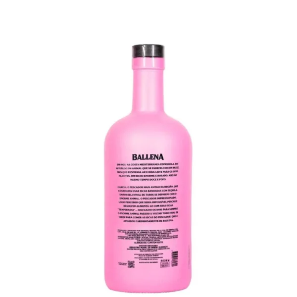 Licor Ballena Creme De Morango Com Tequila 750ml - Image 2